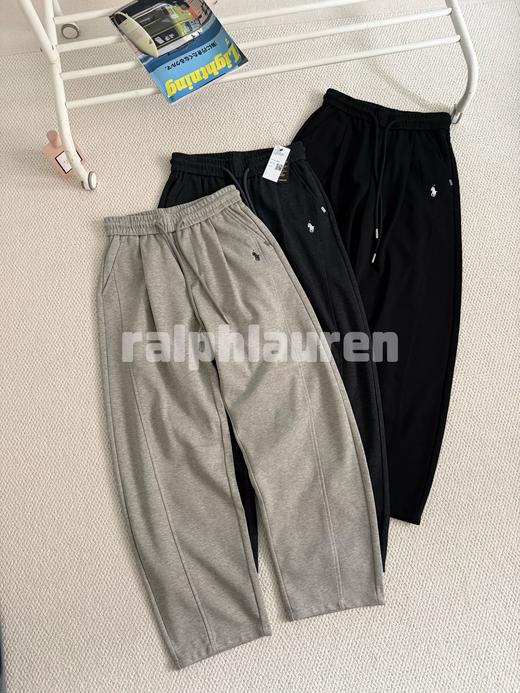 拉夫劳伦春款新款纯棉廓形宽松弯刀休闲卫裤 商品图0