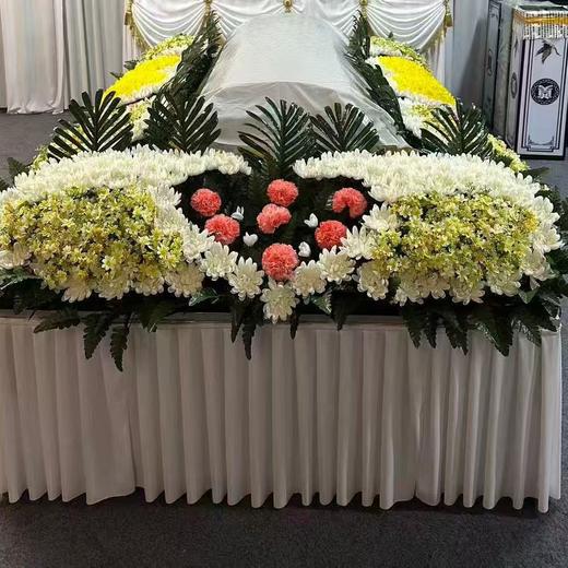 仿真花艺围观花祭台花灵堂布置全套花仿真花殡仪瞻仰花 商品图0