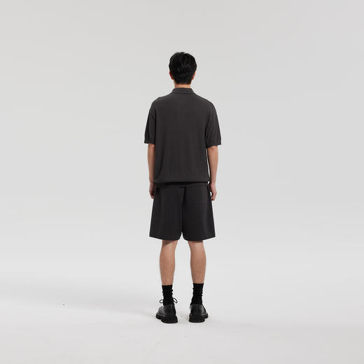 MODE COMMUTER | MC圈圈纱微阔短袖POLO线衫 商品图1