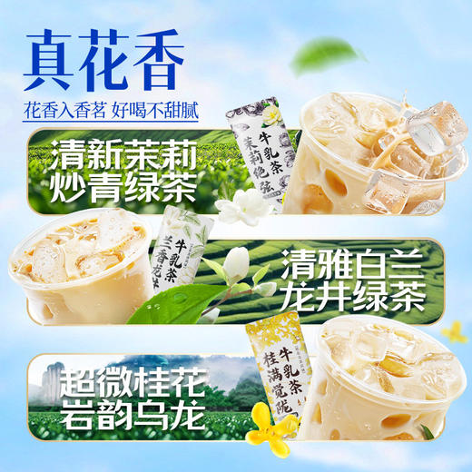 【0添加茉莉绝弦牛乳茶】每鲜说茉莉绝弦牛乳茶奶茶粉饮品 商品图2