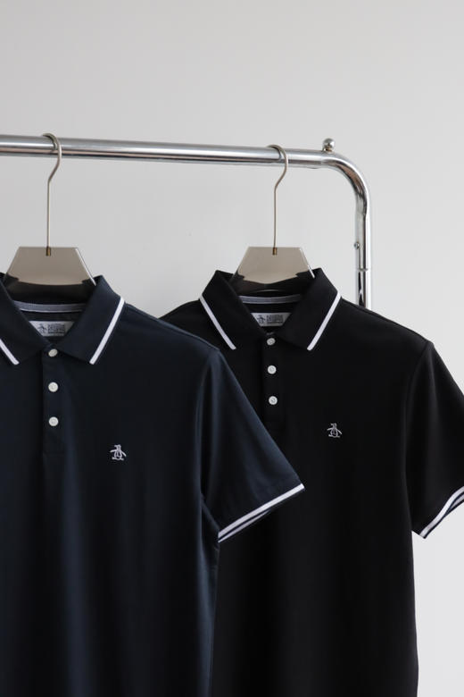 小起鹅 元单 丝光撞色翻领短袖POLO衫  TX588 商品图4