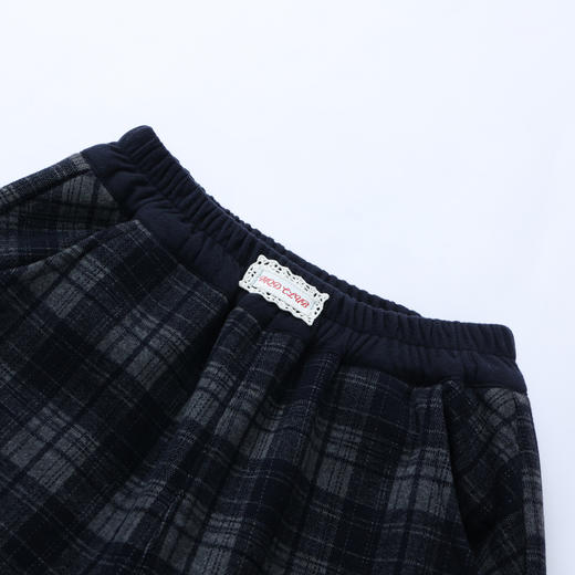 【MQD】女大童加绒裤子冬加厚保暖儿童奥粒绒休闲裤 商品图2