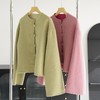 （3-7天发货）双面羊毛呢桑蚕丝新中式外套，国风有温度的雅致，同色系双面配色，时髦高级 商品缩略图2