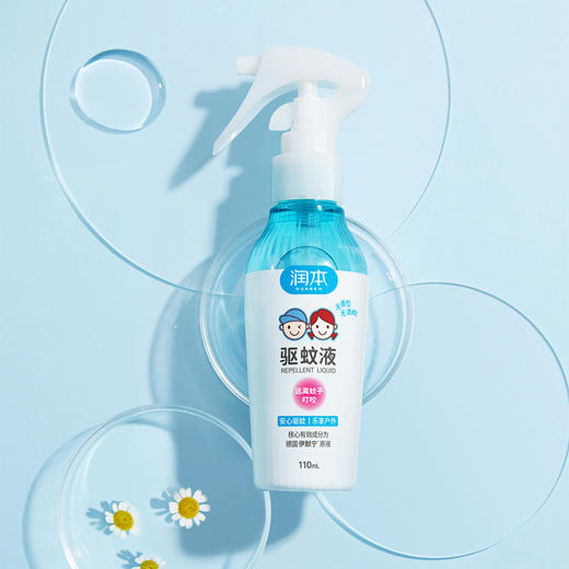 润本7%驱蚊酯驱蚊液(无酒精无香型）110ml 商品图0