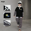 【MQD】童装男大童POLO衫26春季假两件儿童学院风经典拼接休闲长袖T恤 商品缩略图1