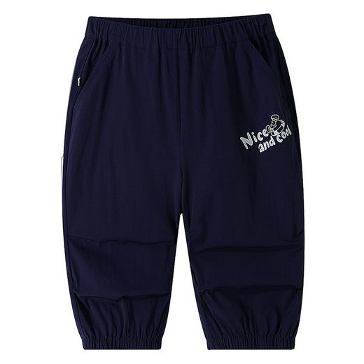 【实体店同款】男女童全腰梭织七分裤夏季新款安奈儿童装XM626182 商品图5