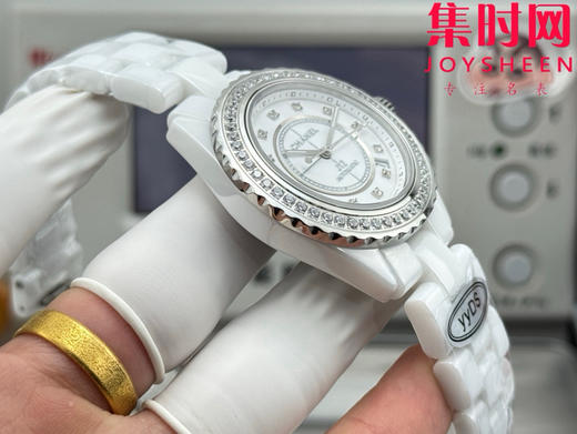 YYDS香奈儿J12陶瓷系列 钻圈款 38mm透底机械 男士腕表 小手腕福音 商品图5