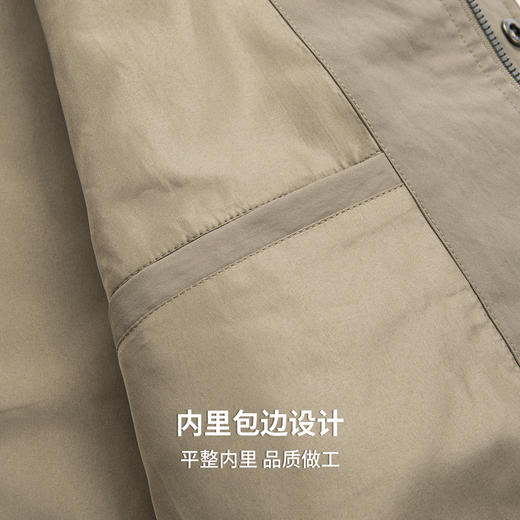 【易打理】圣得西休闲夹克外套男士2026新款春季显瘦百搭日常上衣 商品图5