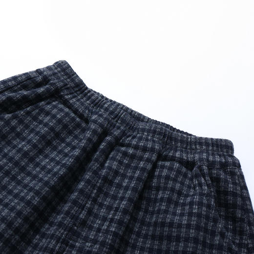 【MQD】童装女大童格纹加绒裤年冬季休闲裤新款儿童暖绒保暖阔腿裤 商品图2