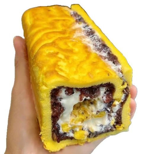 【库库吃❗️3盒只要🔥紫米奶酪虎皮卷】咸香软糯，切开满满都是馅，一口下去超满足，早餐休闲小零食品面包整箱小吃瑞士卷QQ 商品图4