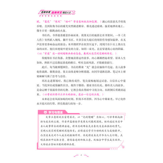 《五年中考优秀作文精选大全》 商品图7