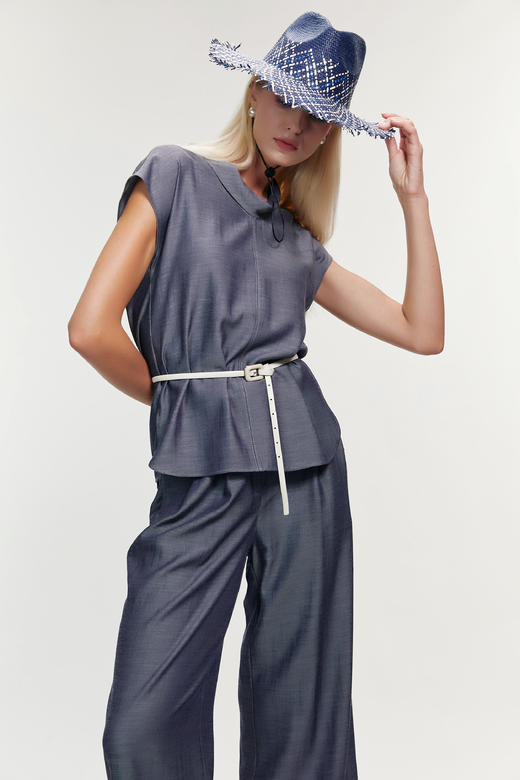 SAFICOO 职业气质 有中式松弛感调性衬衣 商品图1