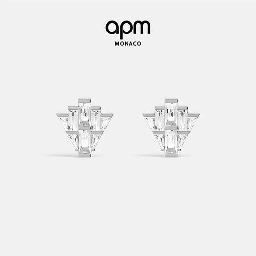 【不退不换，介意勿拍】APM Monaco 耳饰  AE16727OX-F 商品图0