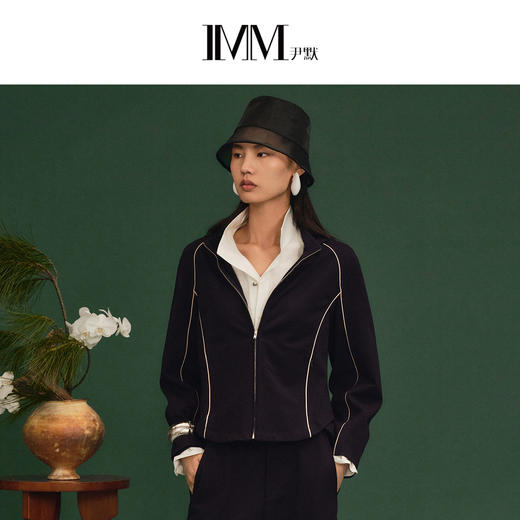 尹默质感落肩袖休闲外套 商品图0