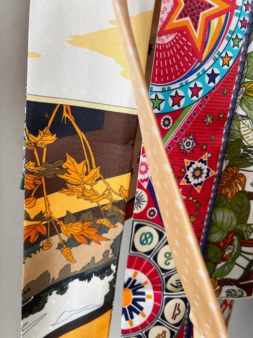 【灵感搭配】噢蜜ooomeooo真丝丝巾集合“小物大开心” 商品图9