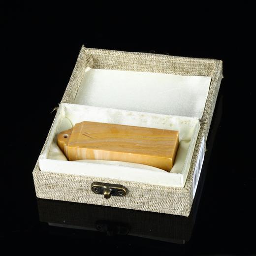 孤品17865木纹石如意钮方章落款章礼品章2.5*2.5*7.7cm 商品图4