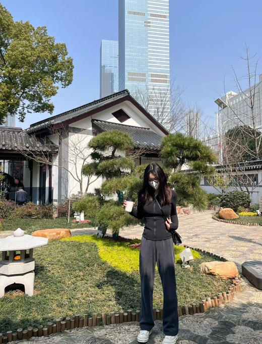 原单正品Lu家Softstreme女士高腰直筒裤030502 商品图6