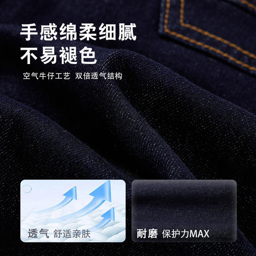 【MQD】童装男大童26春季新款儿童学院风亲肤宽松休闲束脚水洗牛仔裤 商品图2