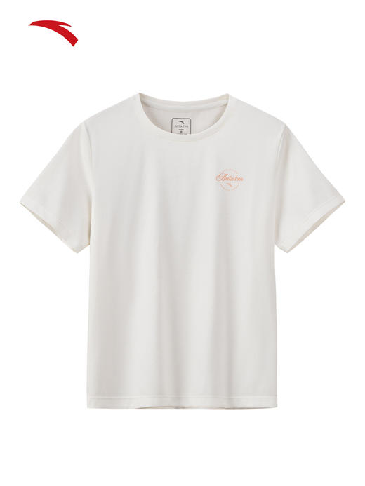 安踏冷萃T丨冰丝运动短袖女士2026新款透气休闲T恤上衣162627115 商品图0