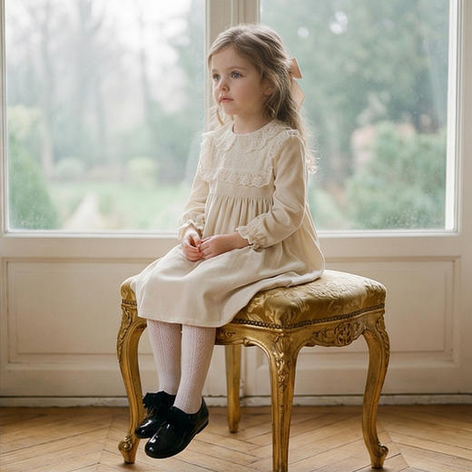 西班牙little winkaa童鞋2026新款春季百搭丝绒蝴蝶结豹纹公主舞蹈鞋女LW61150D47&LW61151D03 商品图3