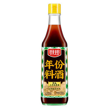 厨邦10度 葱姜汁料酒500ml 传统黄酒酿造 精制去腥增香调味料 /粮油调味 /调味品 /料酒 商品图3