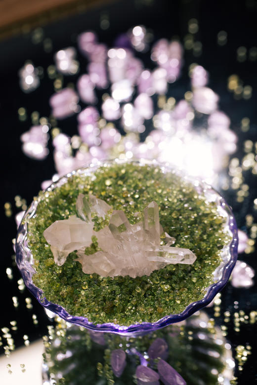 迷罗元和堂 | 水晶盆栽大号 | 白水晶簇晶花 | 多样性随机发【器悟雅玩】 商品图2