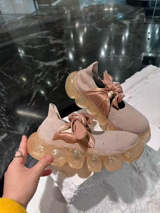 女款蝴蝶结绑带休闲鞋fe 商品图1