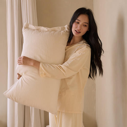 【2026春季新品】棉柔 · 拼色家居服套装 亲肤休闲简约拼色口袋家居服春夏长袖长裤 商品图4