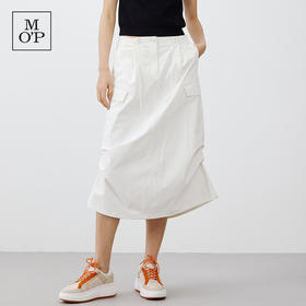 Marc O'Polo/MOP 夏季新款时尚吸湿速干大口袋褶皱纹半身裙子女士