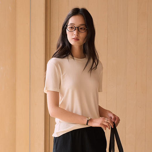 （合作款）【2026春季新品】天丝莫代尔桑蚕丝短袖yc0309004 商品图2
