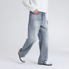 GXG男装26夏季经典水洗潮流舒适时尚日常通勤直筒休闲男式牛仔裤K&C 商品缩略图2