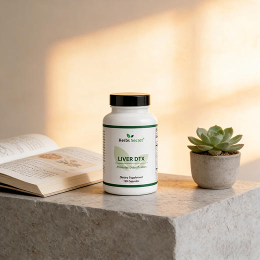 Herb's Secret Liver DTX 肝脏健康胶囊120粒 商品图6