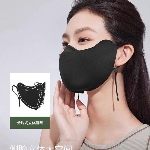 蕉下小颜护眼角口罩AL83424漫暮黑 商品图2
