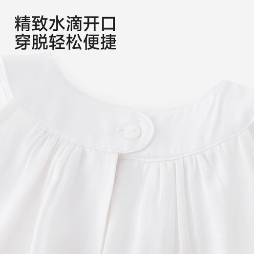 【高定系列】英氏儿童连衣裙女童夏季背心裙桑蚕丝柔软舒适公主裙 商品图4