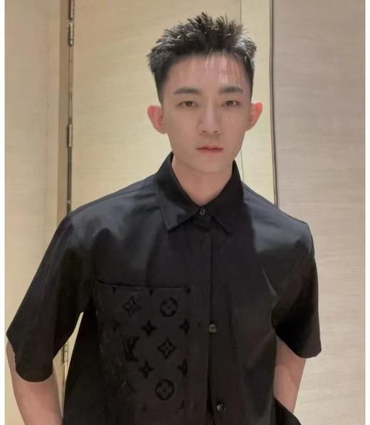 驴家植绒口袋印花短袖衬衫（DY） 商品图5