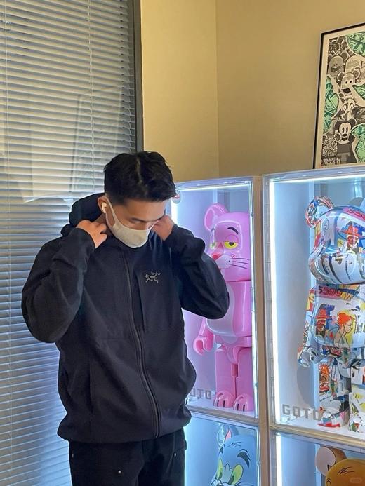 点此购买 始祖鸟春秋季男女款软壳连帽户外防风运动服冲锋衣 ggd 341260 商品图2