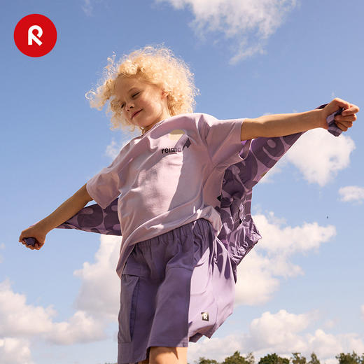 芬兰reima2026春夏新款男女儿童中童防晒轻薄运动舒适皮肤衣夹克 商品图3