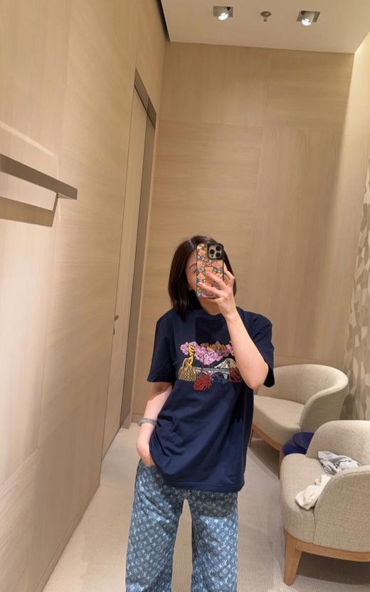 驴家25ss联名雪景刺绣短袖T恤（DY） 商品图11