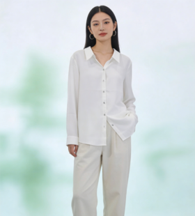 G2000女装SS26商场新款【防紫外线】长袖衬衫61241011