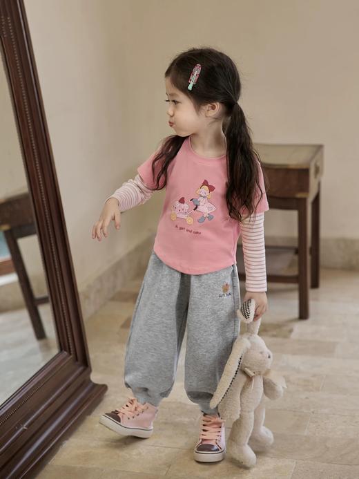 【两件起拍，单件不发】西蒙日记假两件彩虹纯棉拼接T恤XXJLJTX 商品图2