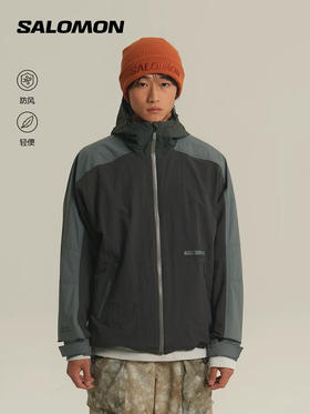 萨洛蒙SLATE系列户外防风连帽夹克！