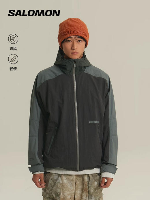 萨洛蒙SLATE系列户外防风连帽夹克！ 商品图0
