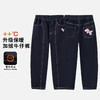 【MQD】童装男大童加绒裤子冬新款儿童学院街潮休闲百搭保暖牛仔裤 商品缩略图0