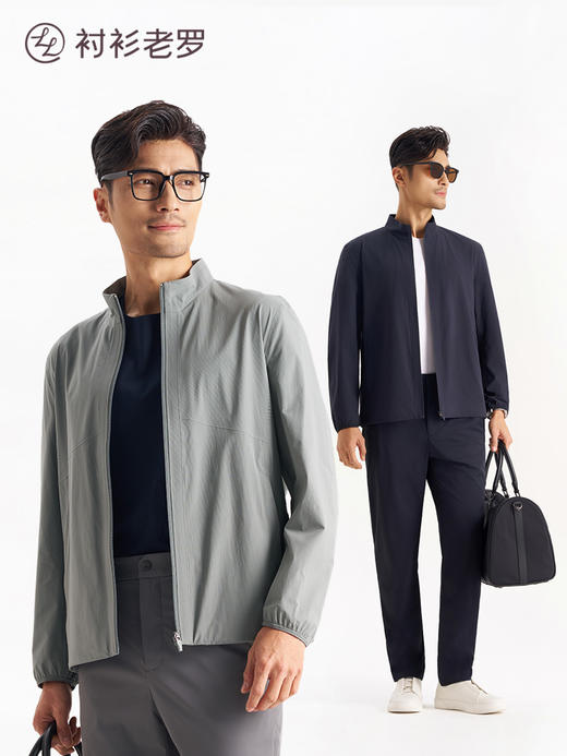 轻薄锦氨立领夹克261X7J538N[门店专款] 商品图3