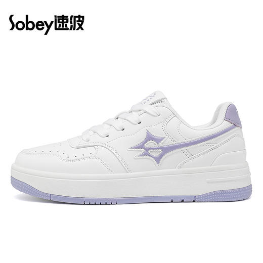 sobey速波超轻耐磨皮质板鞋 | 男女同款、时尚舒适、休闲百搭 商品图0