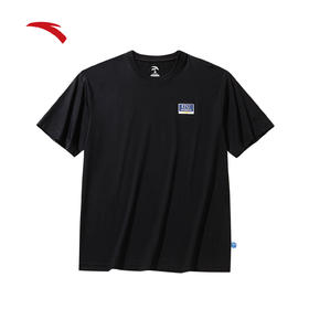 安踏冷萃T丨冰肤针织短袖男士夏季新款宽松t恤休闲上衣152628117