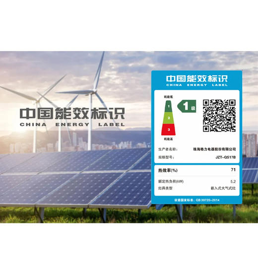 GREE格力 天然气燃气灶 烈焰爆炒 聚热节能 JZT-QS17B 黑色 商品图5