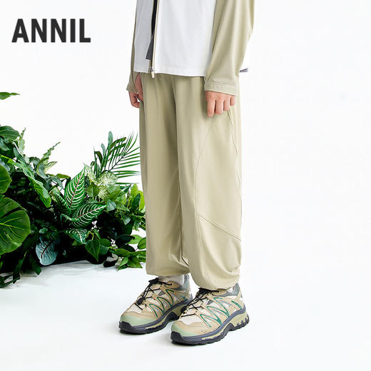 【实体店同款】男女童全腰针织单裤夏季新款安奈儿童装AM626055 商品图1