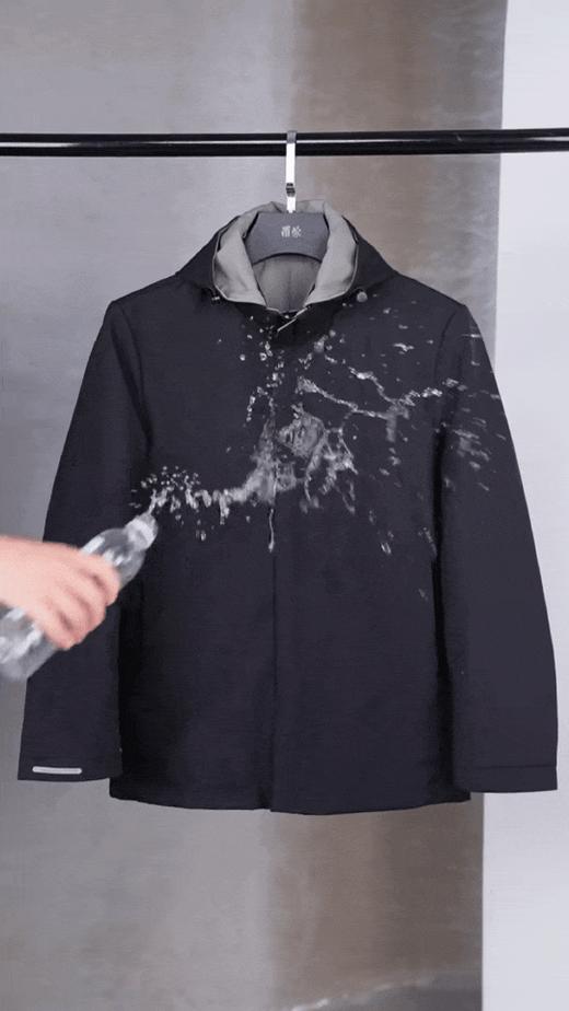 罗蒙两面可穿夹克 | 商务休闲自由切换，正反两面穿+连帽可拆卸，一件衣服4种穿法 商品图1