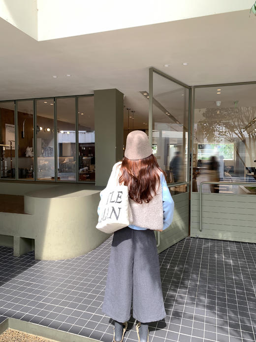 <曾小咸推荐>3.9现货秒杀 ！微信超特价！韩系蝴蝶结毛衣 日常199.99 立减110 秒杀89.99！！阔腿七分裤 秒杀89.99！！ 商品图7